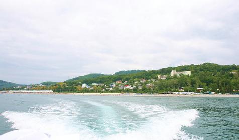 Пляж п. Дагомыс, Лазаревский район