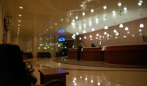 Главный холл, санаторий Красная Талка, г. Геленджик