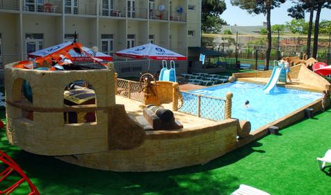 Детский бассейн, санаторий Красная Талка, г. Геленджик