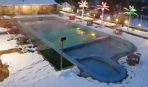 Геотермальный бассейн базы отдыха Тавуш, Лабинский район, ст. Упорная