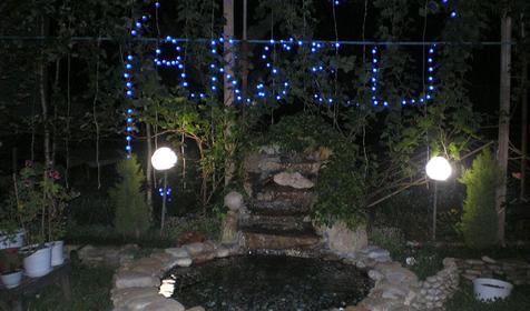 Двор гостевого дома Arseli, г. Сочи, Лазаревский район, п. Вардане