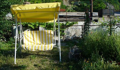 Двор, частный дом Зеленый дворик, г. Туапсе, п. Джубга