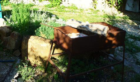 Двор, частный дом Зеленый дворик, г. Туапсе, п. Джубга