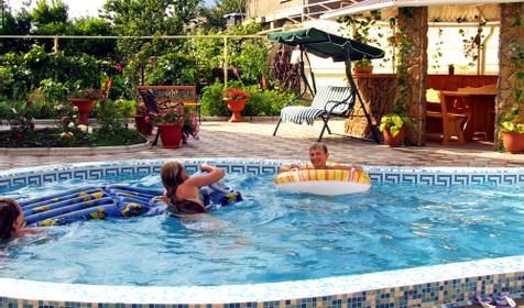 Открытый бассейн, club haus Diamond, г. Анапа, п. Витязево