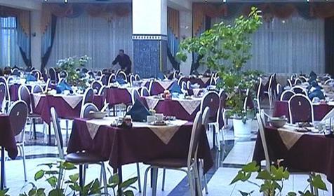 Основной зал столовой санатория Горячий Ключ, г. Горячий Ключ