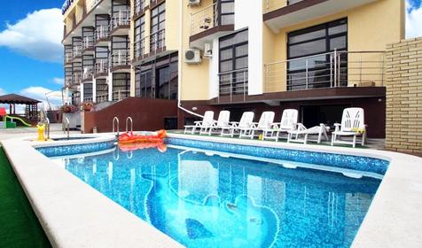 Отель Pontos Family Resort (Pontos Family Resort (Понтос Фэмили Резорт) Фэмили Резорт), Анапа, Витязево
