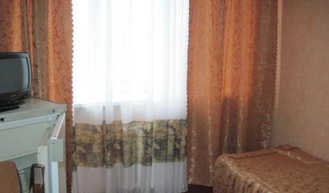 Одноместный номер с ТВ и телефоном. Гостиница Ейск, г. Ейск