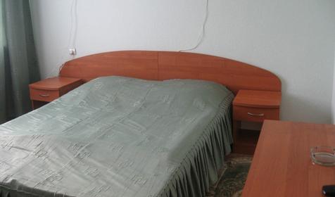 Спальня номера полулюкс. Гостиница Ейск, г. Ейск