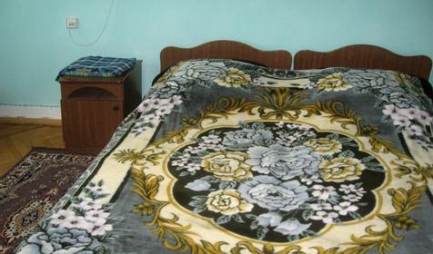 Спальня номера люкс. Гостиница Ейск, г. Ейск