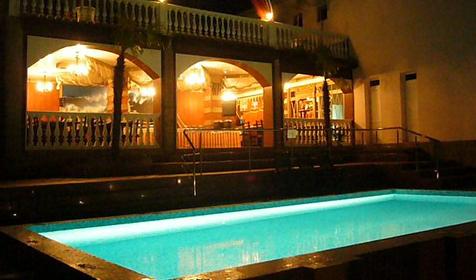 Кафе и бассейн отеля Олеся-Лоо, г. Сочи, Лазаревский район, п. Лоо