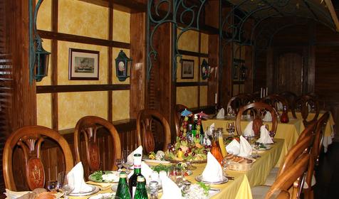 Интерьер ресторана Бульвар, г. Анапа