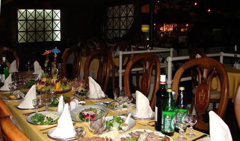 Интерьер ресторана Бульвар, г. Анапа