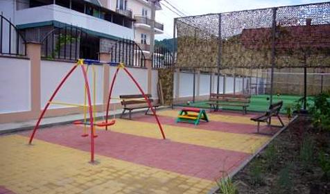 Детская площадка, отель Генрих, г. Сочи, Лазаревский район, п. Дагомыс