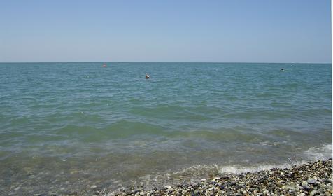 Пляж, гостевой дом Анна, г. Сочи, п. Лазаревское