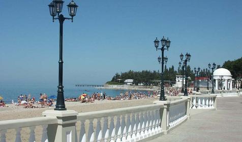 Пляж п. Дивноморское