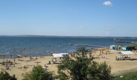 Пляж, Темрюкский район, п. Сенной