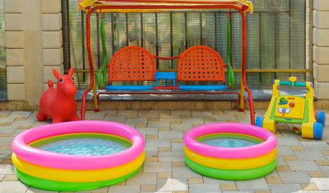 Детская площадка, гостевой дом Александрия, г. Анапа, п. Витязево