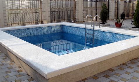 Открытый бассейн, гостевой дом Александрия, г. Анапа, п. Витязево