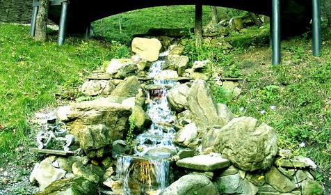 Водопад. База отдыха Инфанта (фейк), Туапсинский район, Бухта Инал