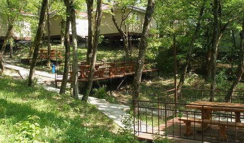 Площадки для отдыха. База отдыха Инфанта (фейк), Туапсинский район, Бухта Инал