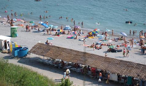 Пляж. База отдыха Инфанта (фейк), Туапсинский район, Бухта Инал