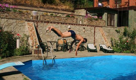 Бассейн, Гостевой дом Ах, Сказка, г. Геленджик, п. Криница