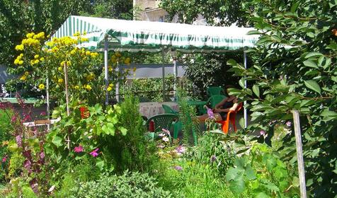 Беседка во дворе гостевого дома Людмила, г. Анапа, п. Витязево