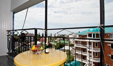 Балкон номера, Гостиница Дом на Ульянова 9, г. Сочи, Адлер