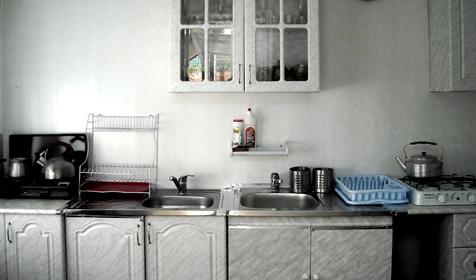Кухня. Гостевой дом Эдем, Туапсинский район, с. Ольгинка