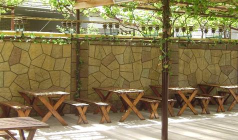 Кафе гостиницы Виноградная лоза, г. Сочи, п. Лазаревское