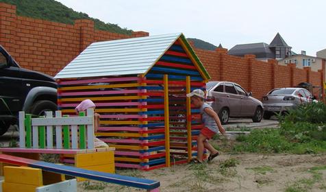 Детская площадка, Гостиница Лето, г. Анапа, п. Сукко