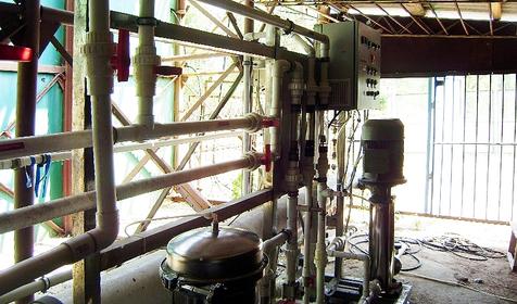 Очистительная установка для воды, база отдыха Южная, Ейский р-н, ст-ца Должанская