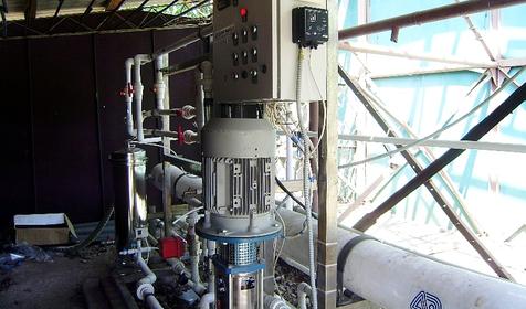 Очистительная установка базы отдыха Южная, Ейский р-н, ст-ца Должанская