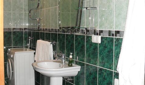 Санузел, двухкомнатный номер, частная гостиница Азалия, г. Сочи, п. Лазаревское