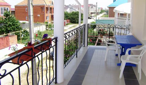 Балкон, Мини-гостиница АДАМАС, г. Анапа, п. Витязево