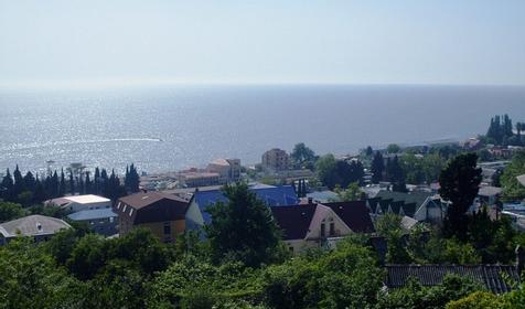 Вид из окна номера гостевого дома Анаида, г. Сочи, Лазаревский район, п. Лоо