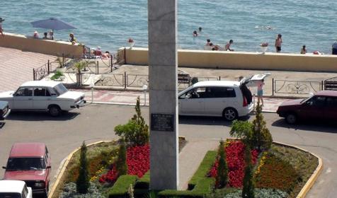 Вид с балкона, мини-отель Афалина, г. Сочи, Лазаревский район, п. Лазаревское