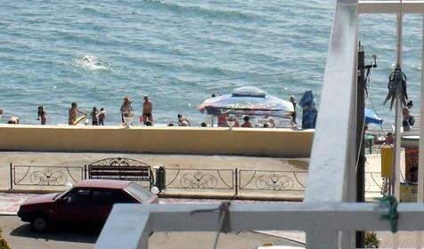 Вид с балкона, мини-отель Афалина, г. Сочи, Лазаревский район, п. Лазаревское