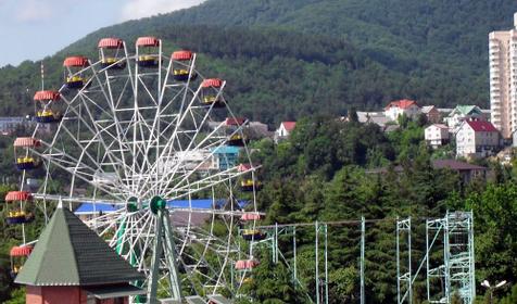 Вид с балкона, мини-отель Афалина, г. Сочи, Лазаревский район, п. Лазаревское