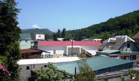 Вид из окна, гостевой дом Аль@Мари, г. Сочи, Лазаревский район, п. Лоо