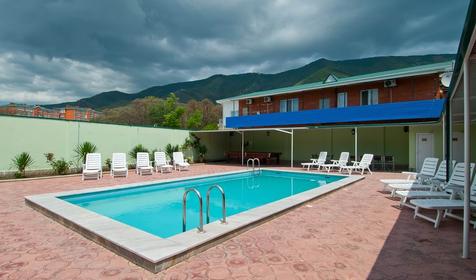 Открытый бассейн, Пансионат Лето, г. Геленджик