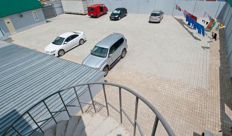 Вид с балкона, Пансионат Лето, г. Геленджик