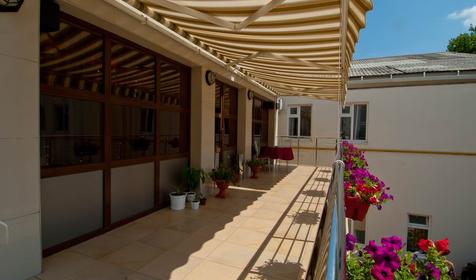 Терраса. Отель Центральный, г. Геленджик