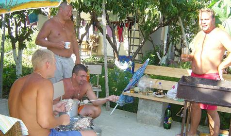 Мангал, гостевой дом Вилла МиС, г. Анапа, п. Витязево