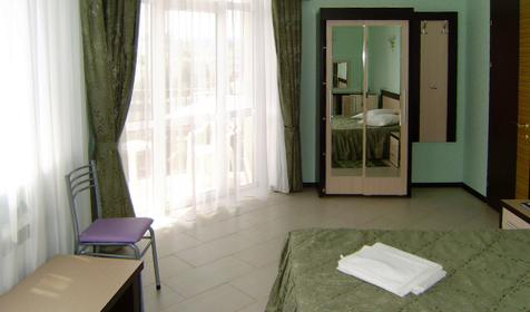 Двухкомнатный номер, отель Бумеранг, г. Анапа, кп. Витязево