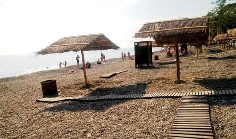 Городской пляж Вардане