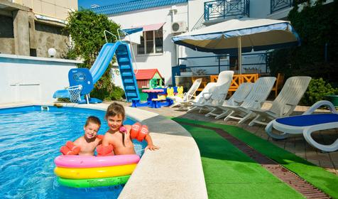 Зона отдыха. Отель Роза Ветров, г. Геленджик, с. Архипо-Осиповка