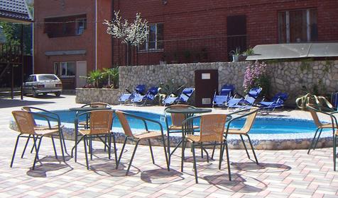 Бассейн. Гостевой дом Кристалл, Туапсинский р-н, с. Агой