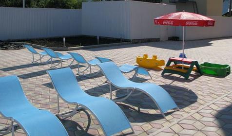 Территория. Гостиница Южная ночь, Туапсинский район, п. Джубга