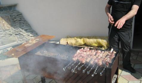 Мангал, шашлычная. Гостиница Южная ночь, Туапсинский район, п. Джубга